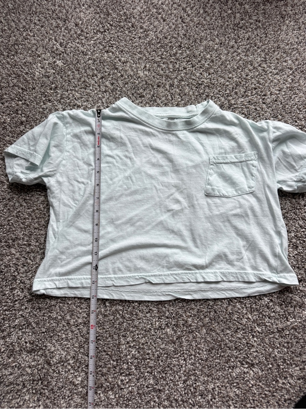 Vintage Havana Kids Short Sleeve Pocket Tee - Mint